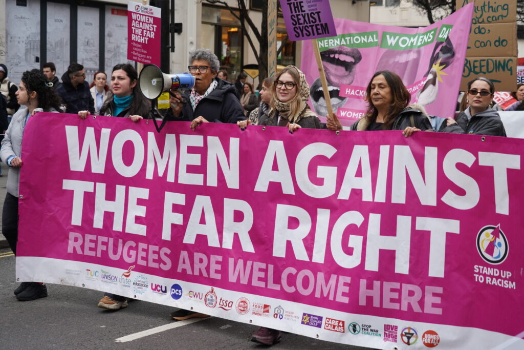women against the far right