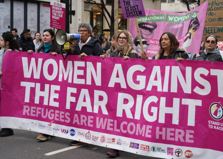 women against the far right