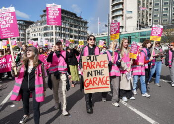 march against the far right