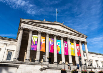 UCL main quad building