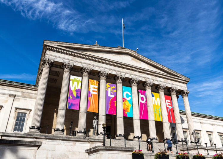 UCL main quad building