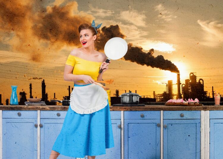 The return of the tradwife and the soaring profits of big oil are part of the same system